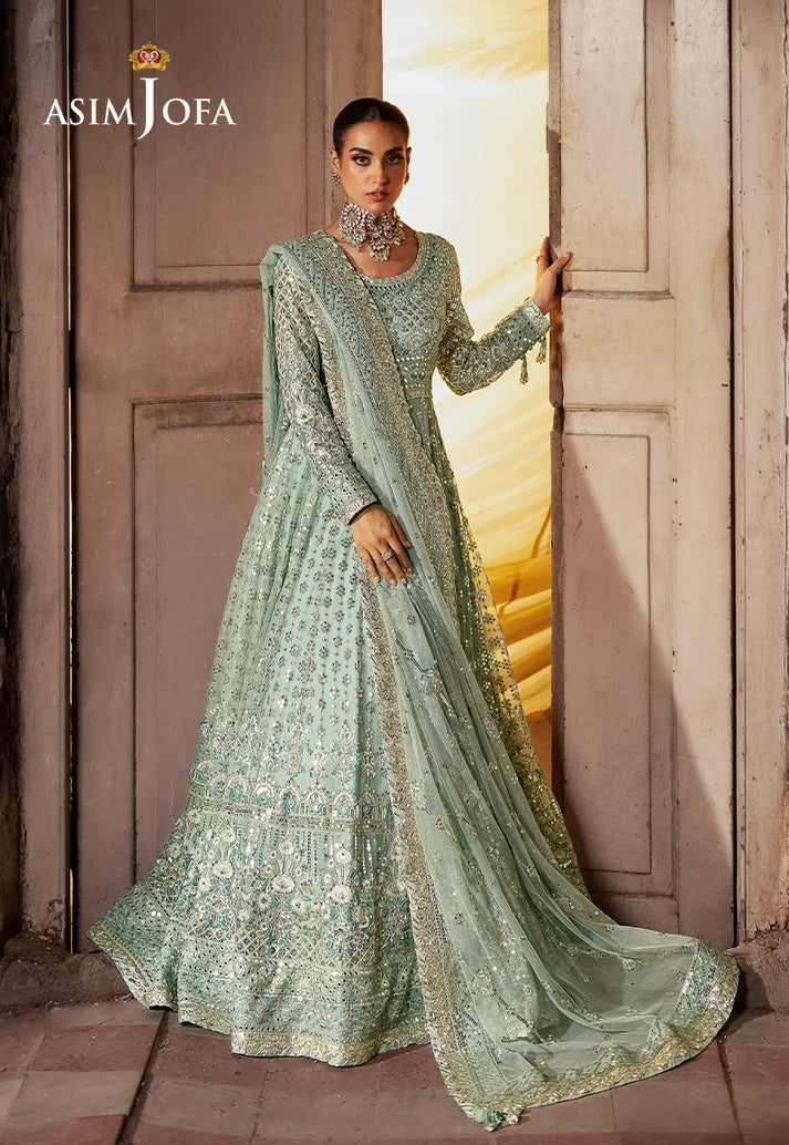 Asim Jofa Fancy Net Maxi p