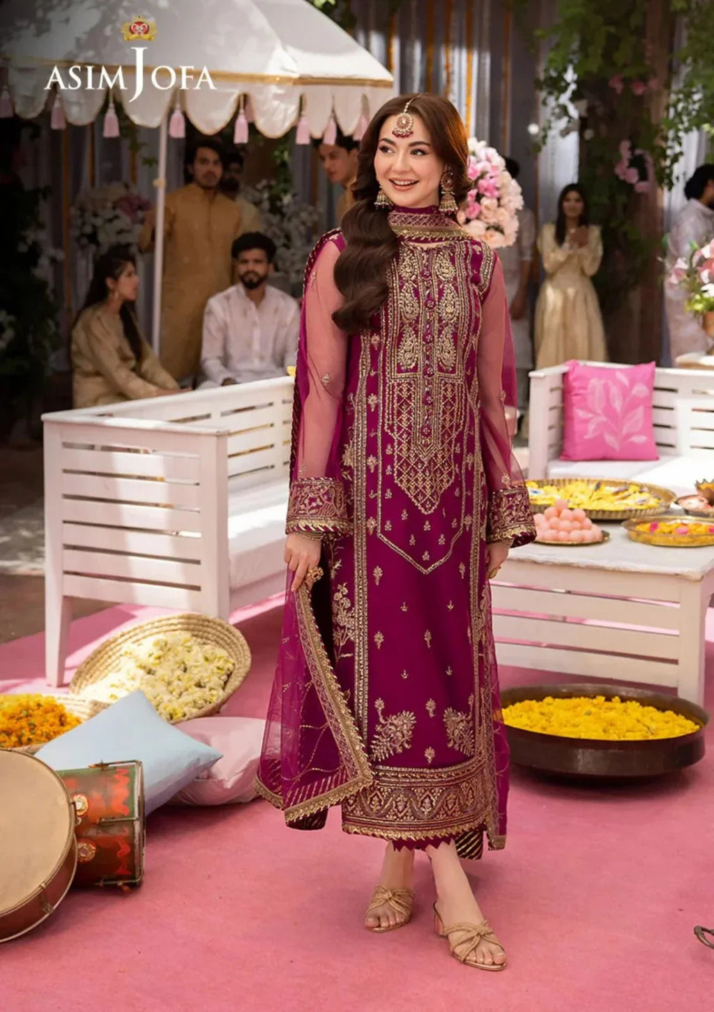 Asim Jofa Chiffon Dress 35