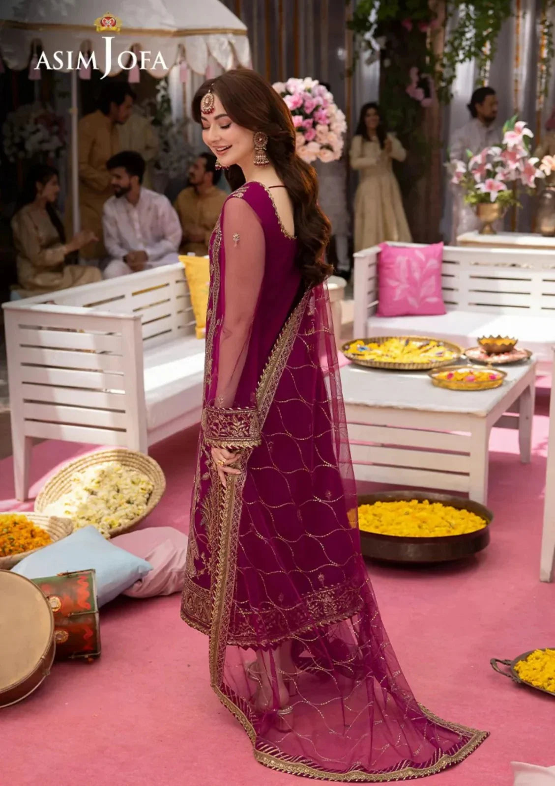Asim Jofa Chiffon Dress 35