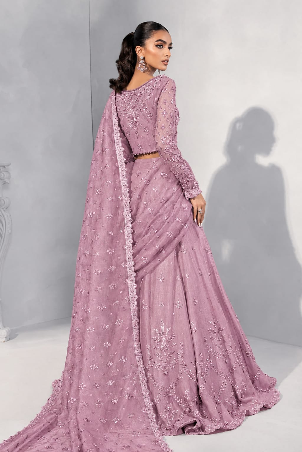 Maria B Couture Wedding Saree new