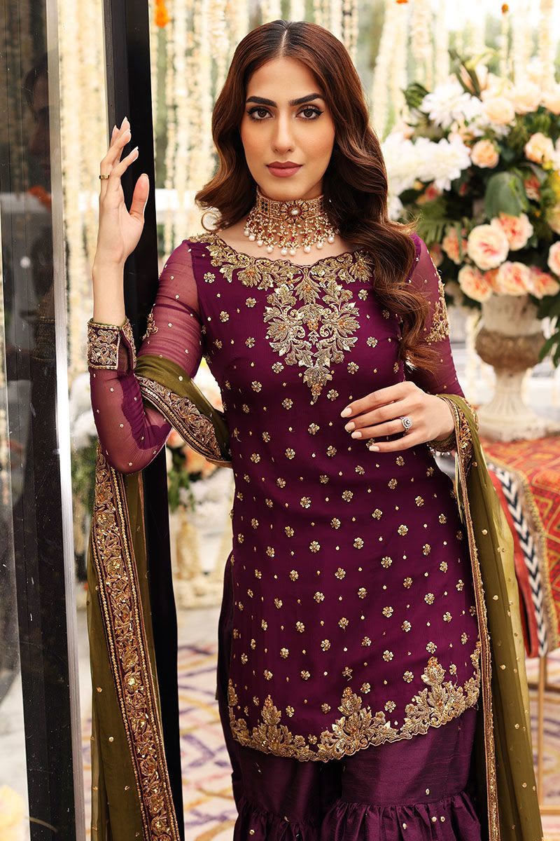 Aisha Imran Luxury Chiffon Dress
