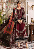 Maria B Chiffon Embroidered 3 Piece Unstitched m