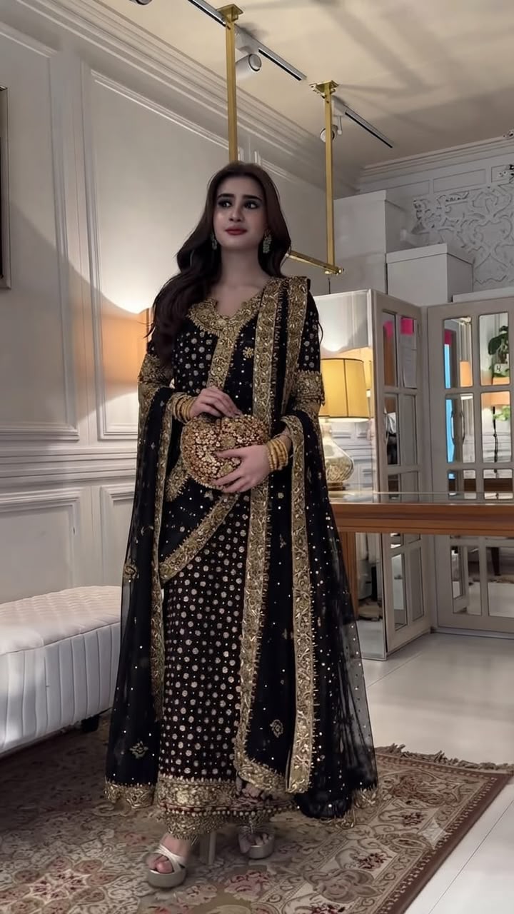 Haris Shakeel Chiffon Wedding Collection b