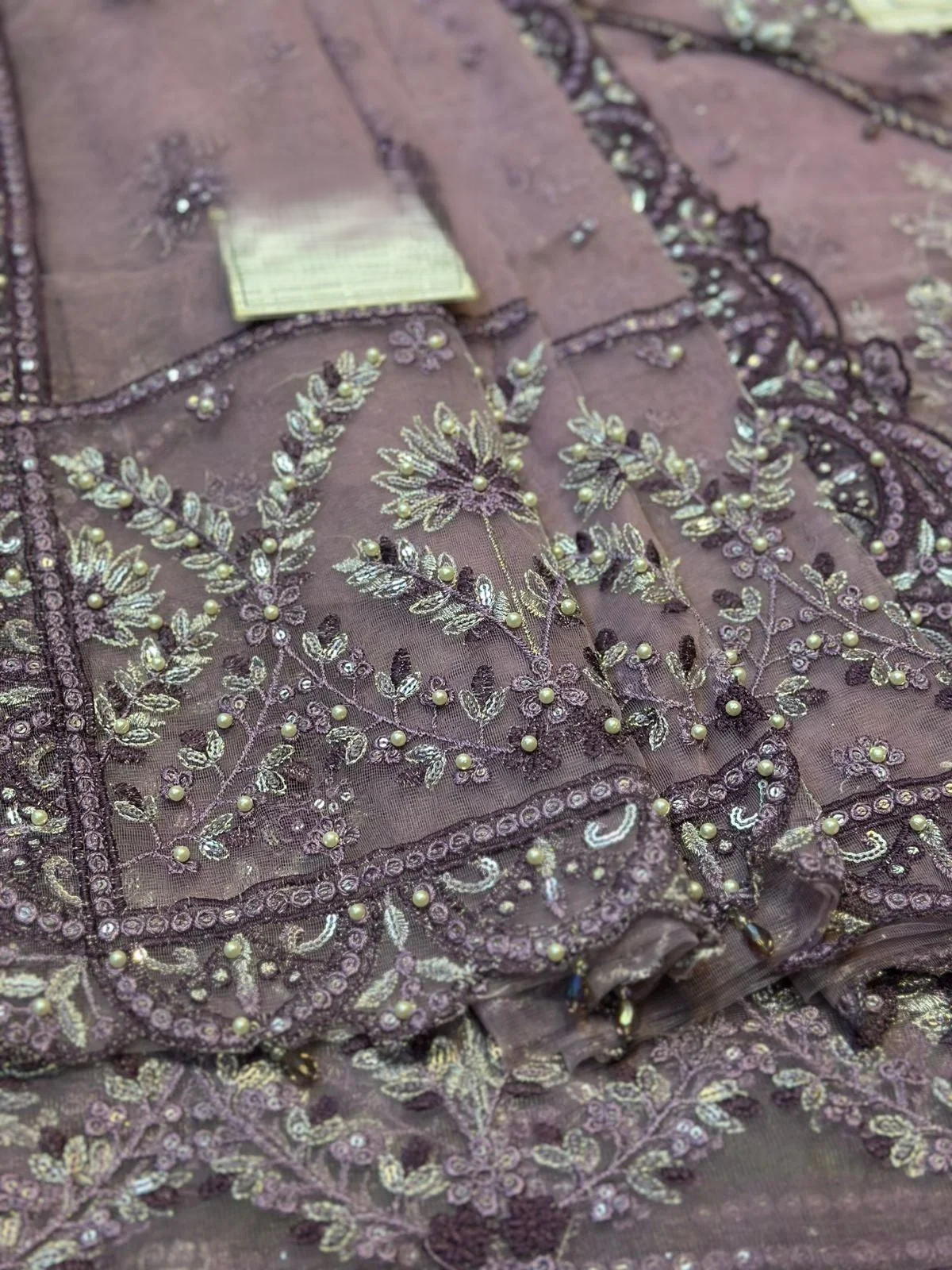 Maria B Couture Wedding Saree new