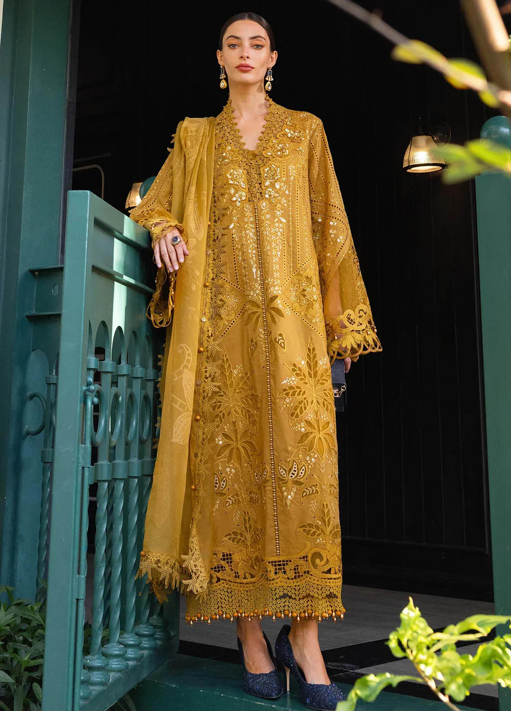 Maria B Unstitched Luxury chikankari 22
