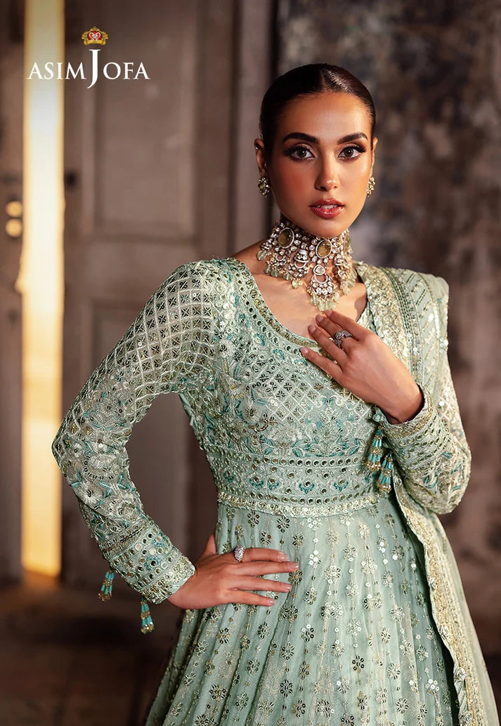 Asim Jofa Fancy Net Maxi p