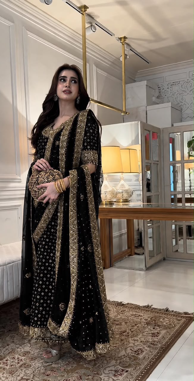 Haris Shakeel Chiffon Wedding Collection b
