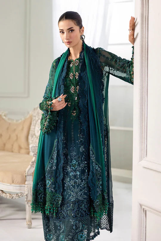 Maria B Luxury Chiffon Dress 3 Ps Unstitched g