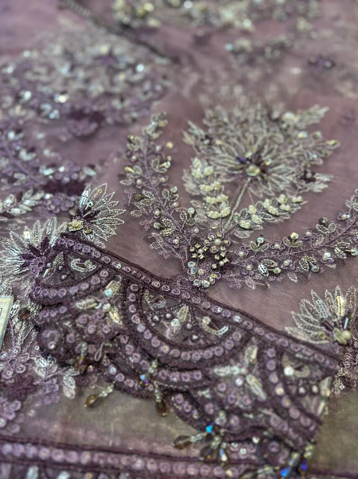 Maria B Couture Wedding Saree new