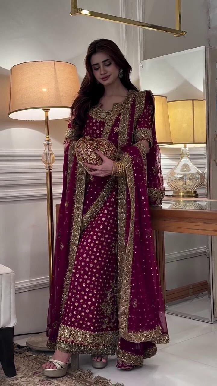 Haris Shakeel Chiffon Wedding Collection p