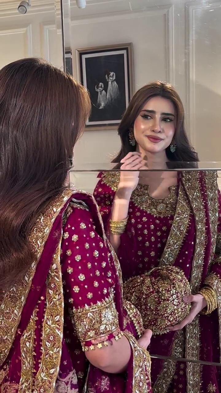 Haris Shakeel Chiffon Wedding Collection p