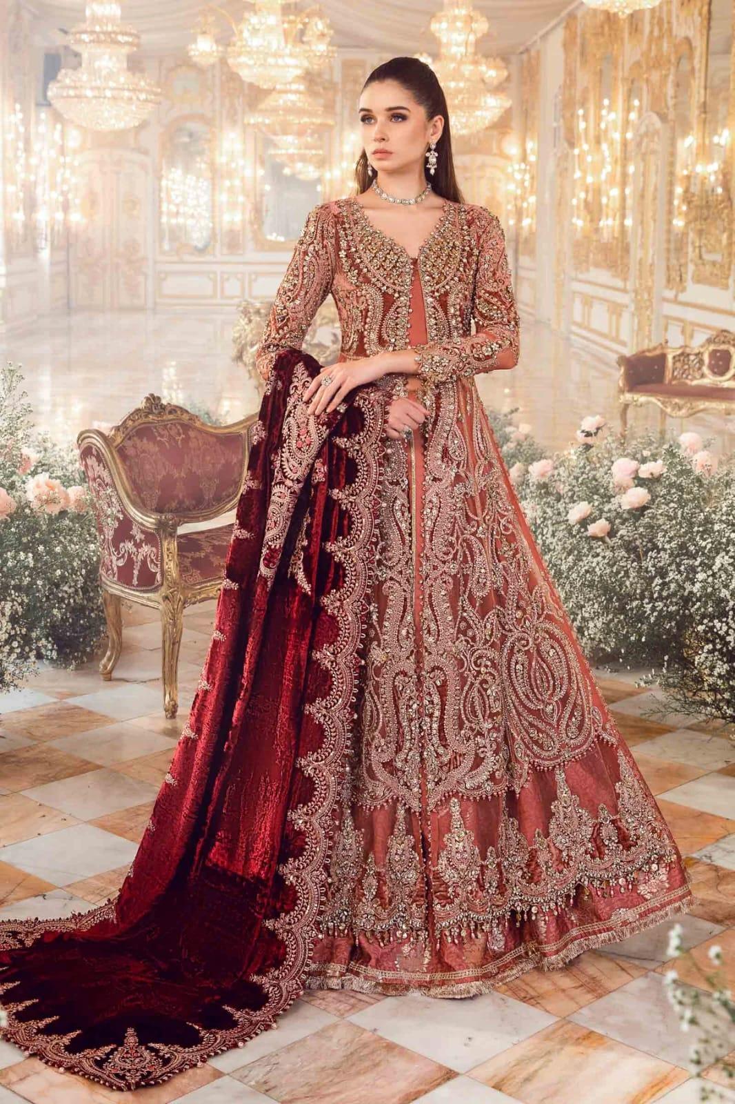 Maria b Stylish Net Maxi 19