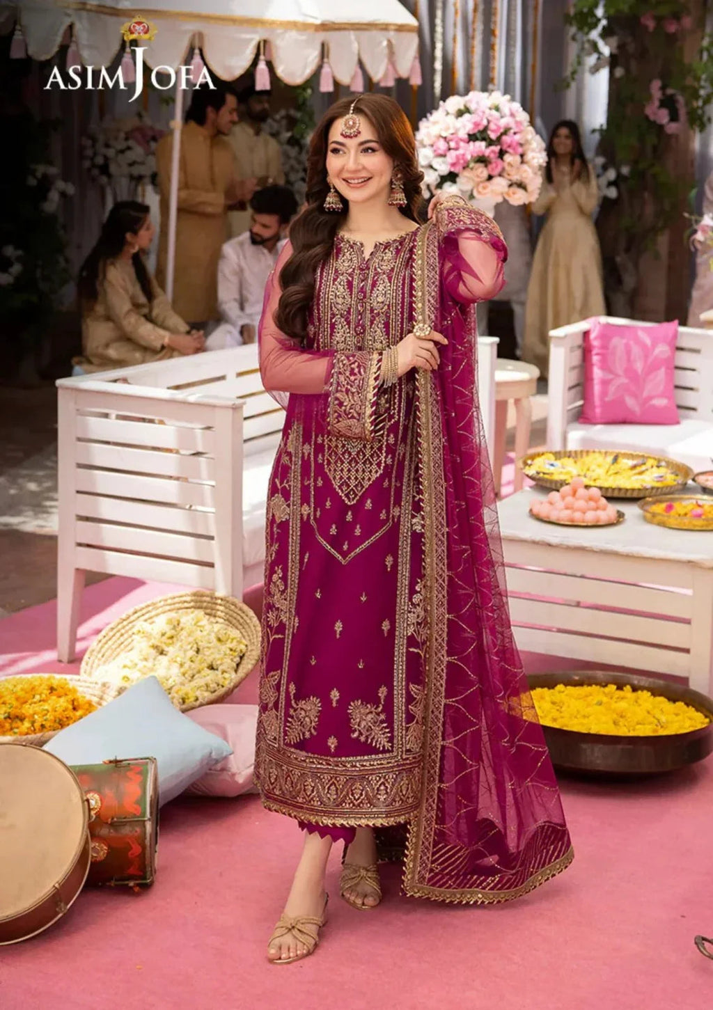Asim Jofa Chiffon Dress 35