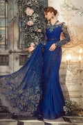 Maria.B Mbroidered Saree Luxury Formal Collection 8