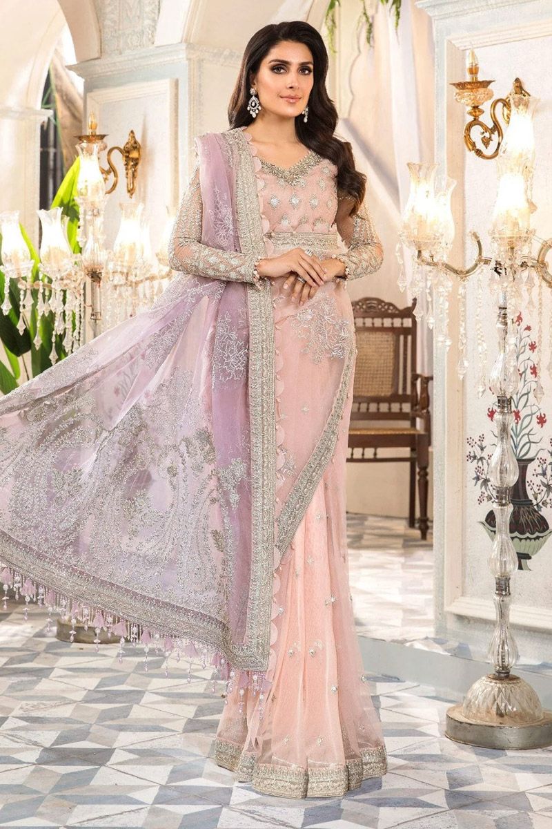 MariaB Mbroidered Heritage Edition Saree 4