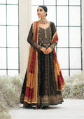 AIK Atelier Black Bridal Collection Chiffon Dress