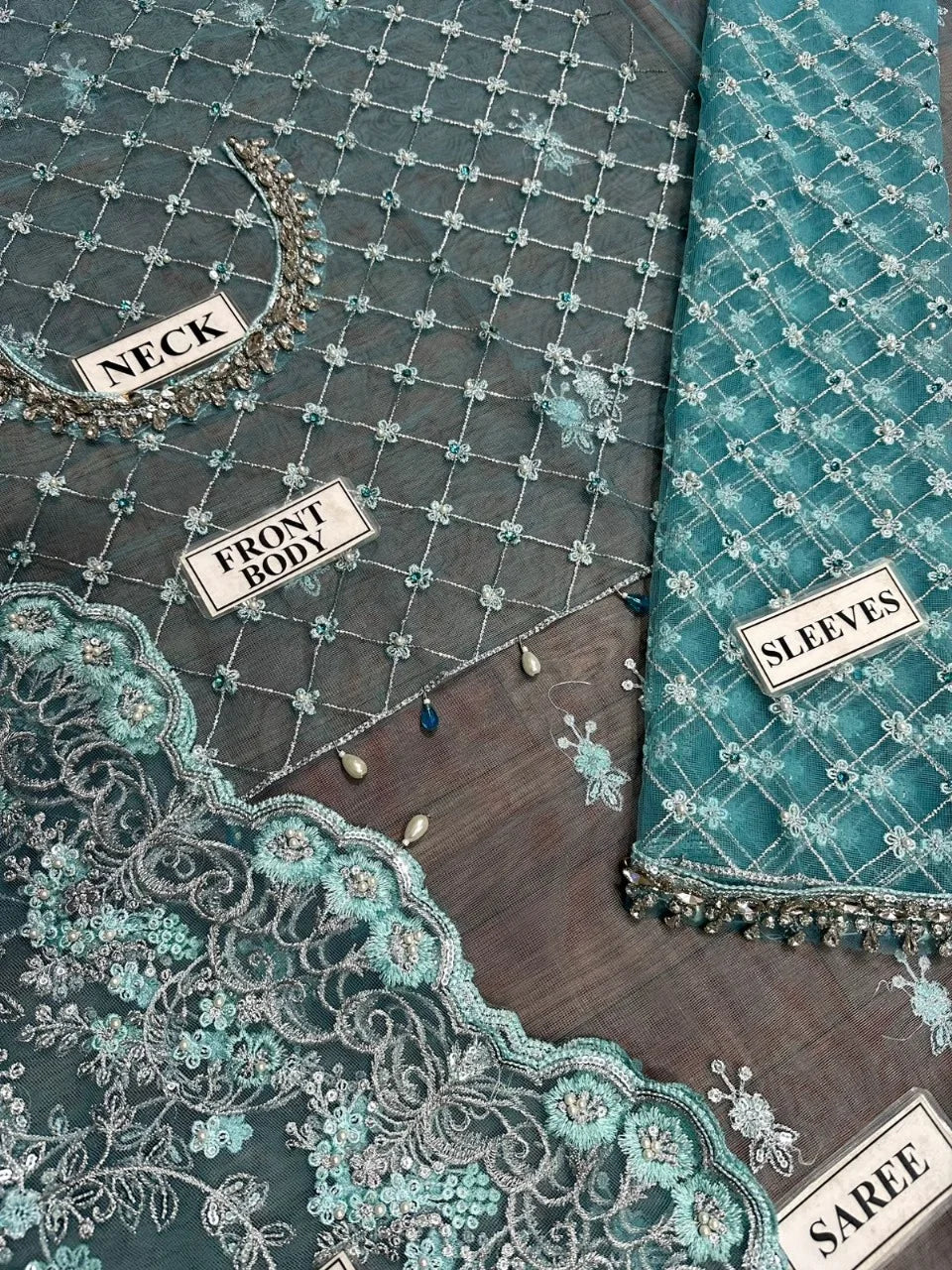 Maria B Luxury Saree f