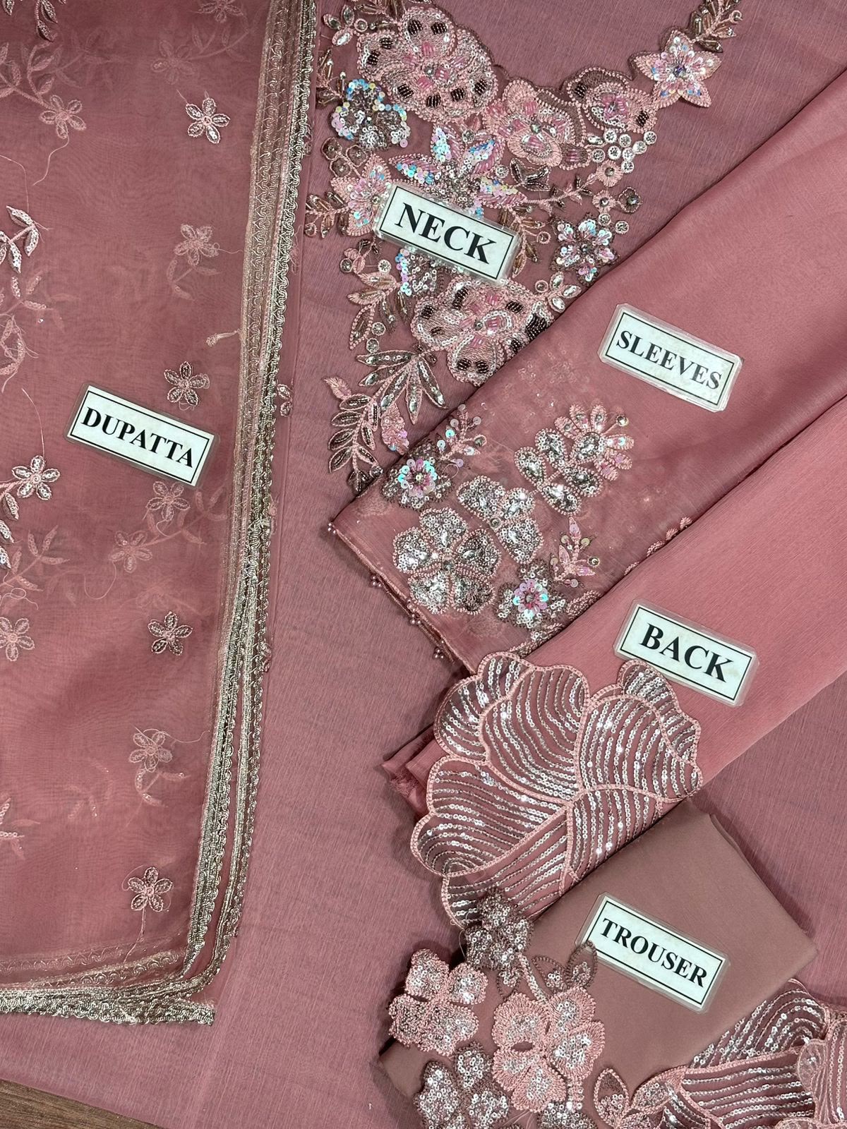 Iznik Chiffon 3 Piece Suit