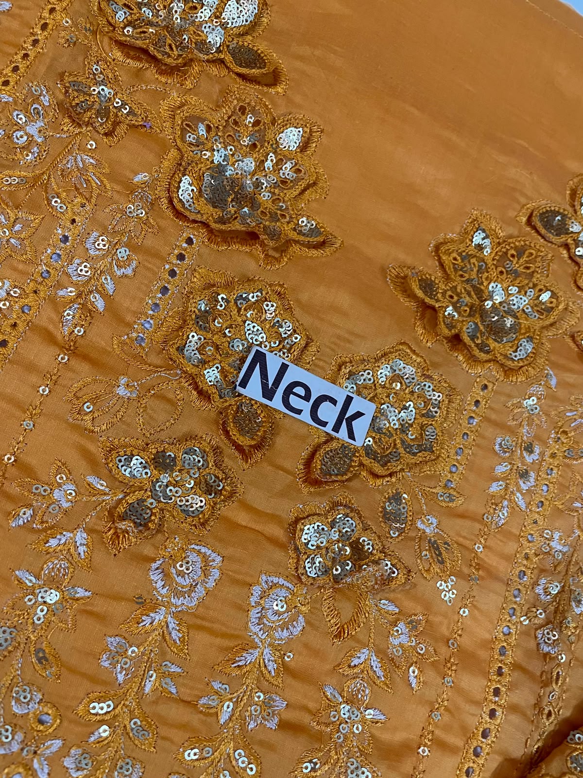Maria B Unstitched Luxury chikankari 22