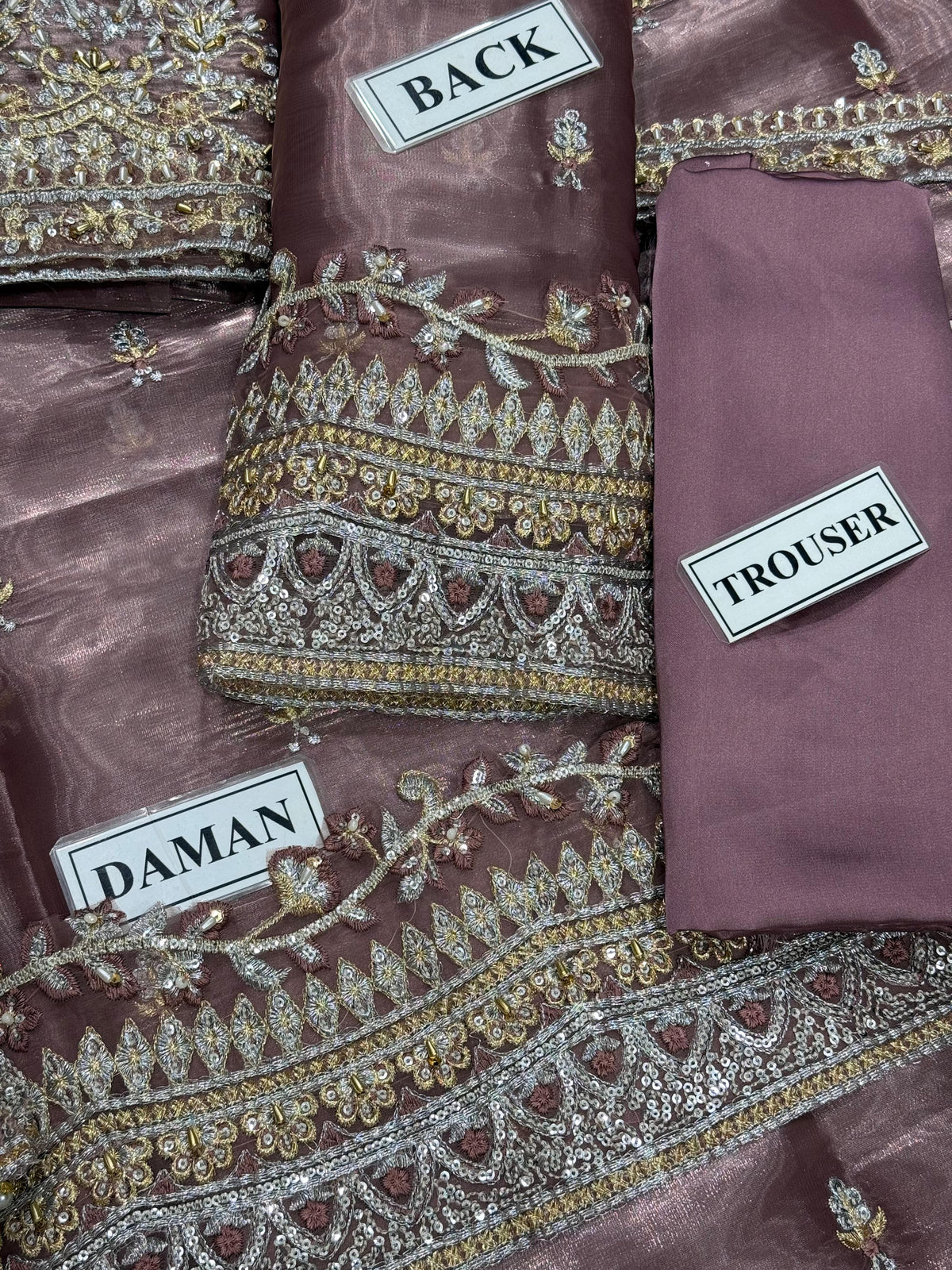 Faiza Saqlain Halina Maxi shesha silk