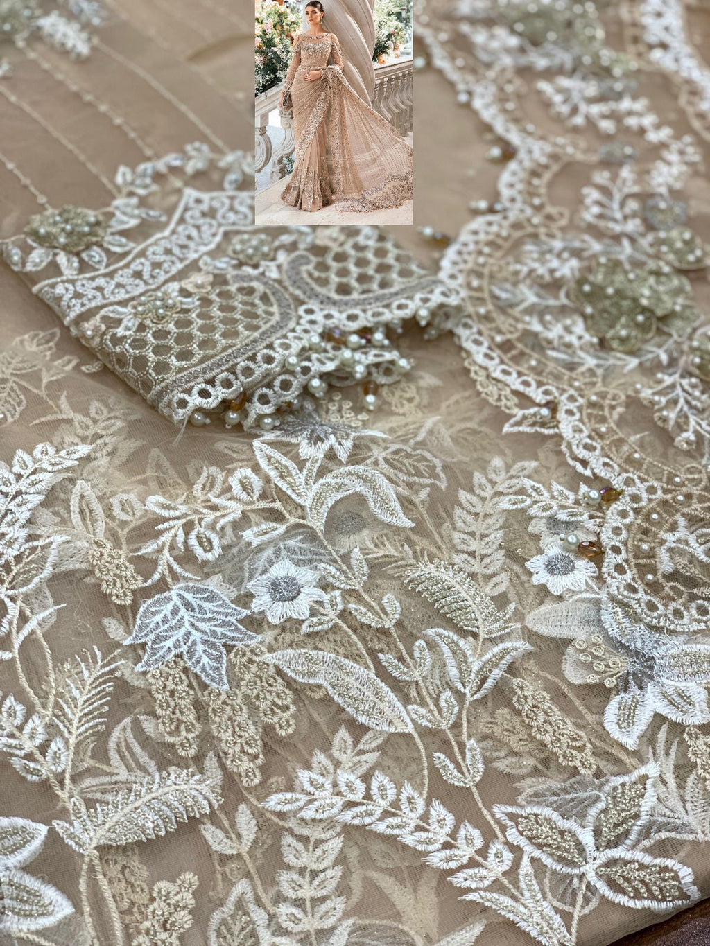 Maria B Wedding Saree s