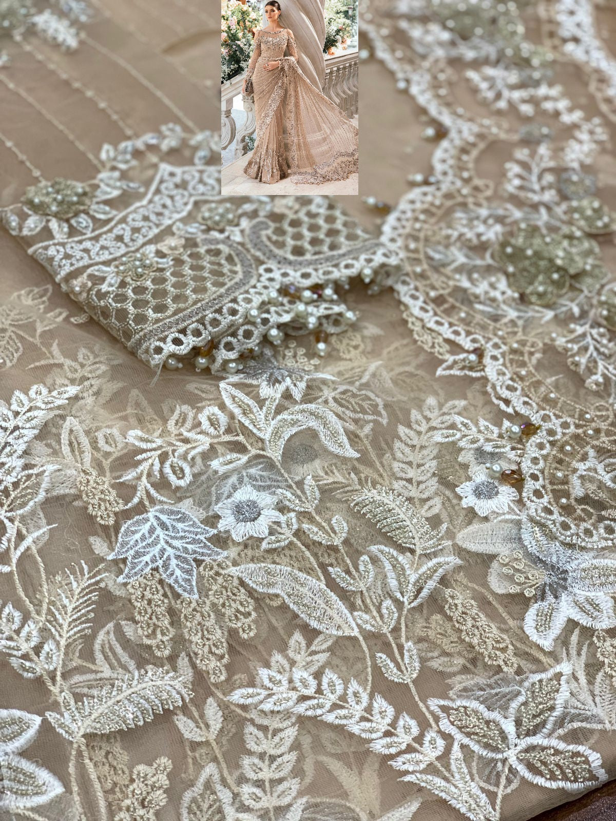 Maria B Wedding Saree s