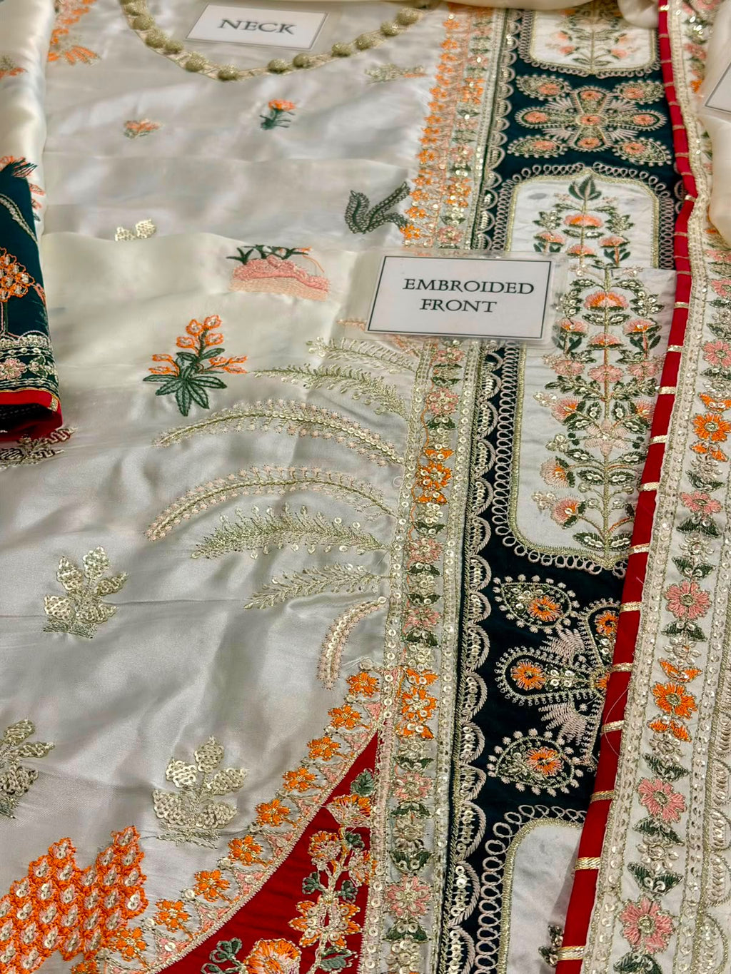 Ethnic Silk Kaftan Collection unstitched
