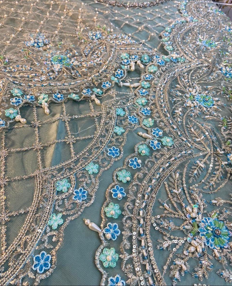 Maria B New Wedding Saree 1
