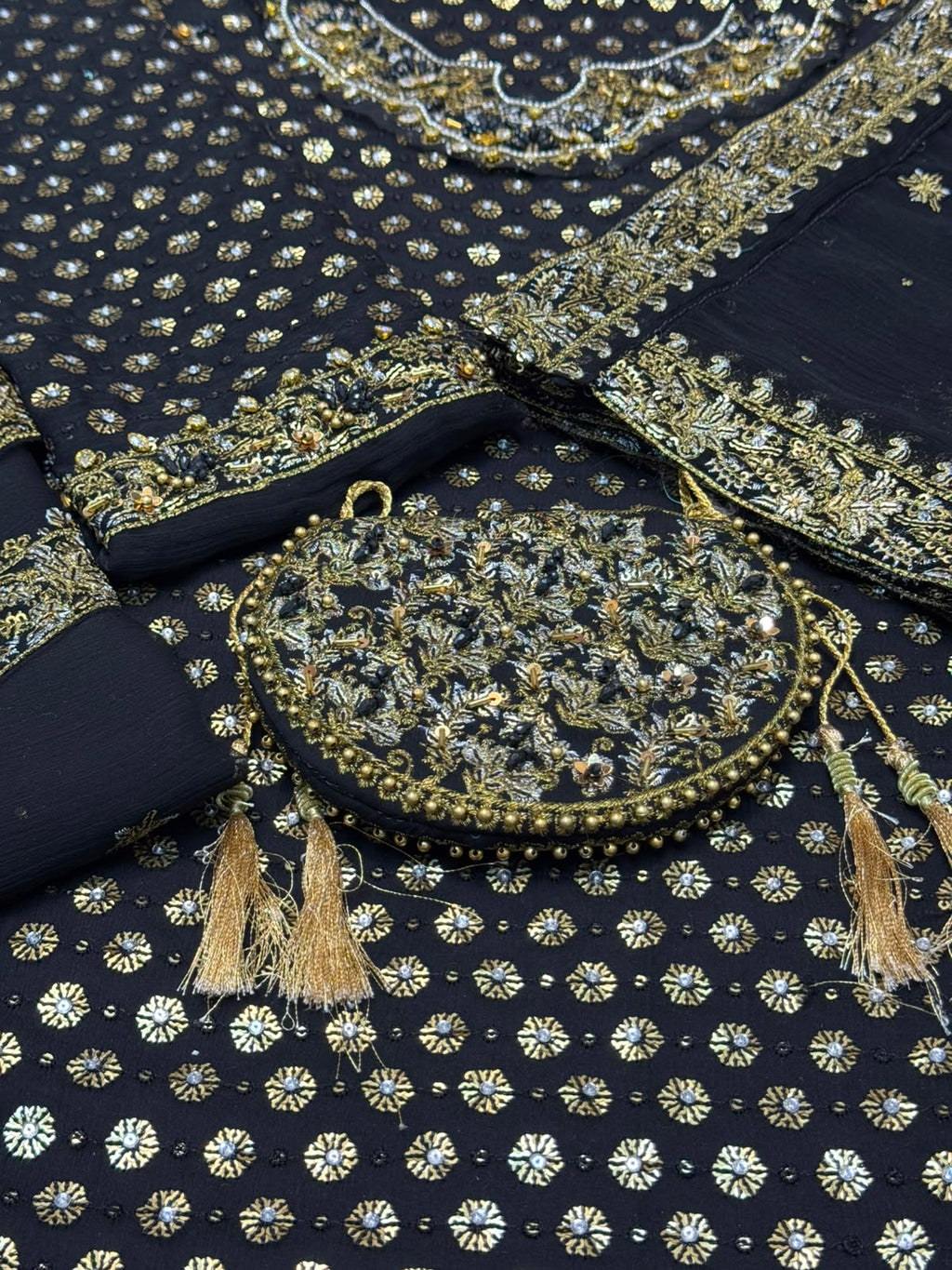 Haris Shakeel Chiffon Wedding Collection b