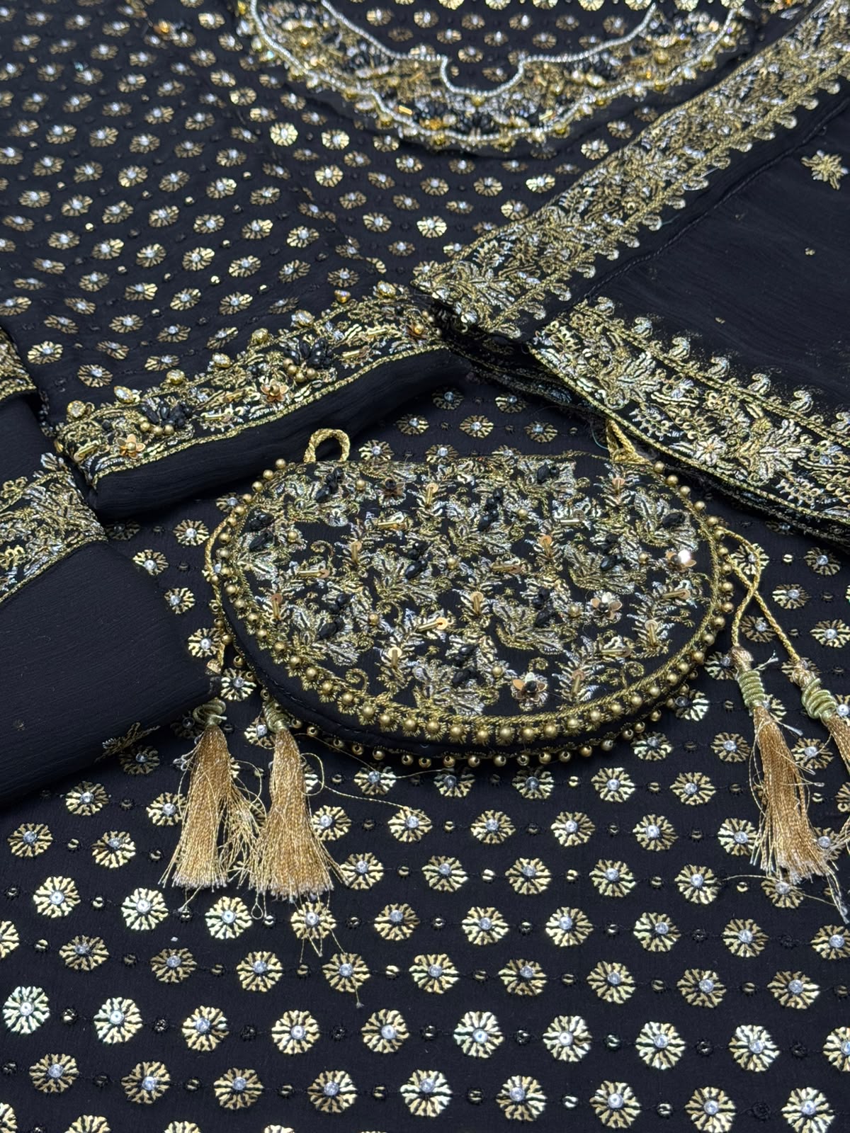 Haris Shakeel Chiffon Wedding Collection b