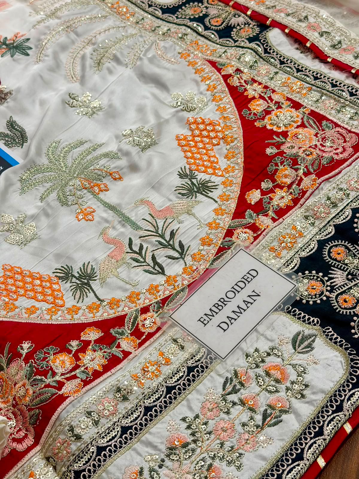 Ethnic Silk Kaftan Collection unstitched